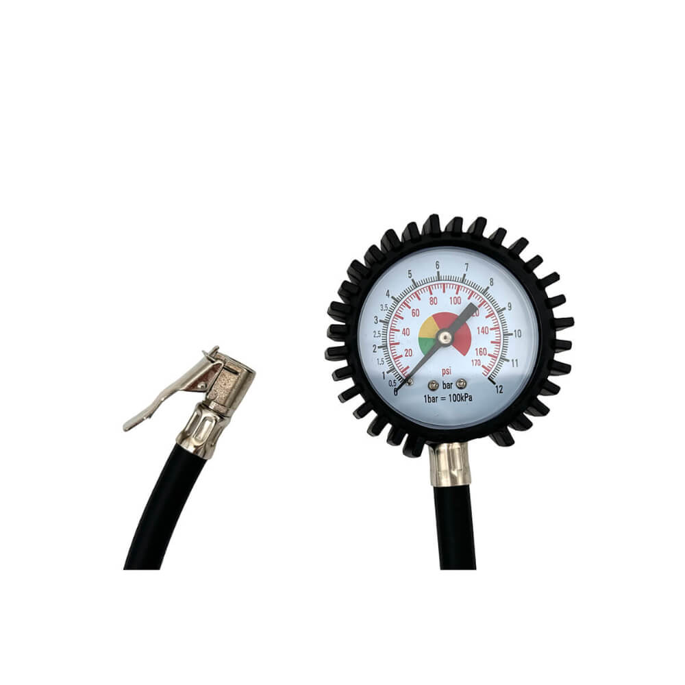 Calibrador de aire con manometro 170PSI PSI / BAR TG-2 MG Wufu