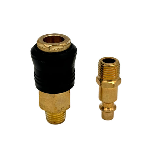 Acople rápido encauchetado 1/4 con fitting UQ-2+UQ-4 MG Wufu