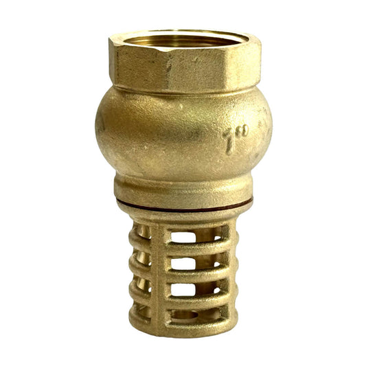 Valvula de pie con filtro PN16 en laton 24310H Hydrosfer