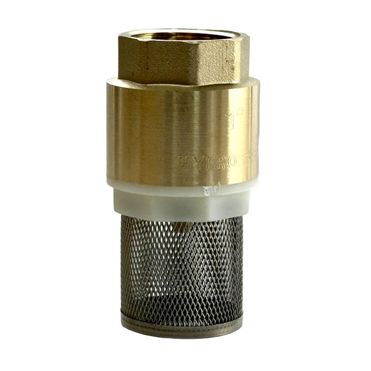 Valvula de pie con filtro PN16 canastilla metalica 24330h Hydrosfer