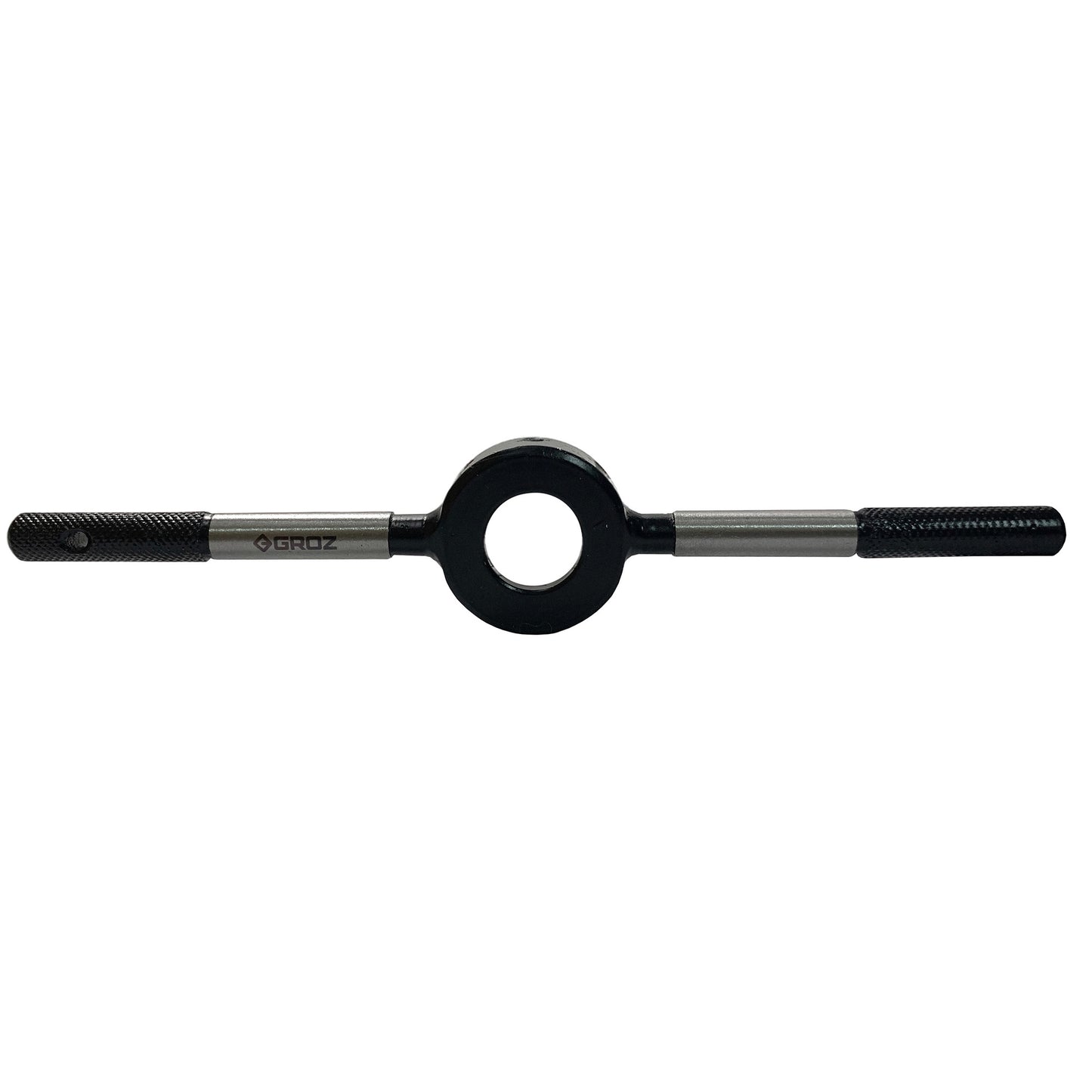 Volvedor para machos profesional Hss tipo brazo, cuerpo negro, manilares plateados Groz