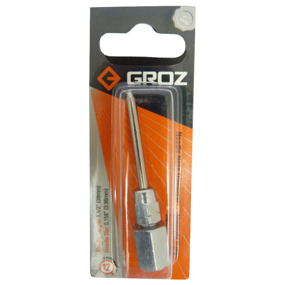 Aguja para engrasadora 1.1/2 (38mm) DNN/1-1-2/N Groz