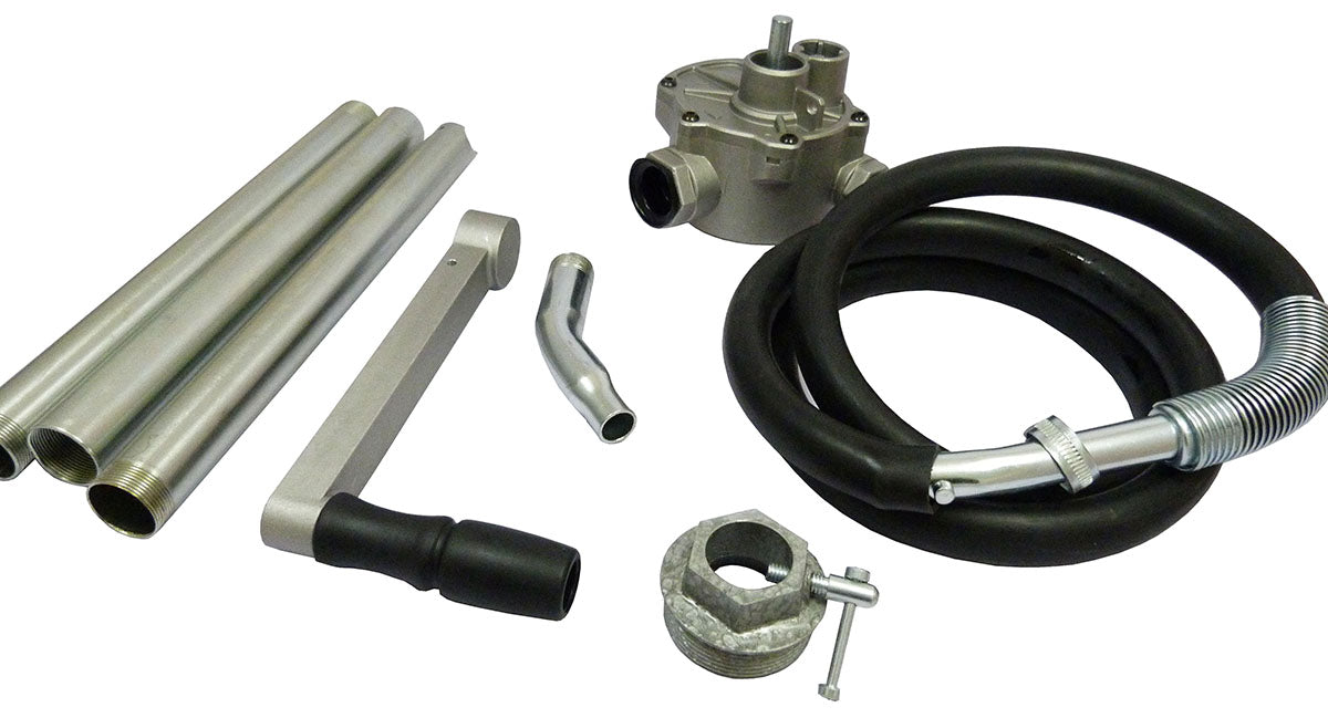 Bomba rotativa con manguera gasolina, diesel RB/1H Groz