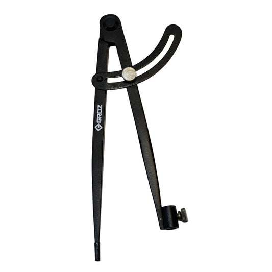 Compas recto para lápiz de ala y pasador Groz