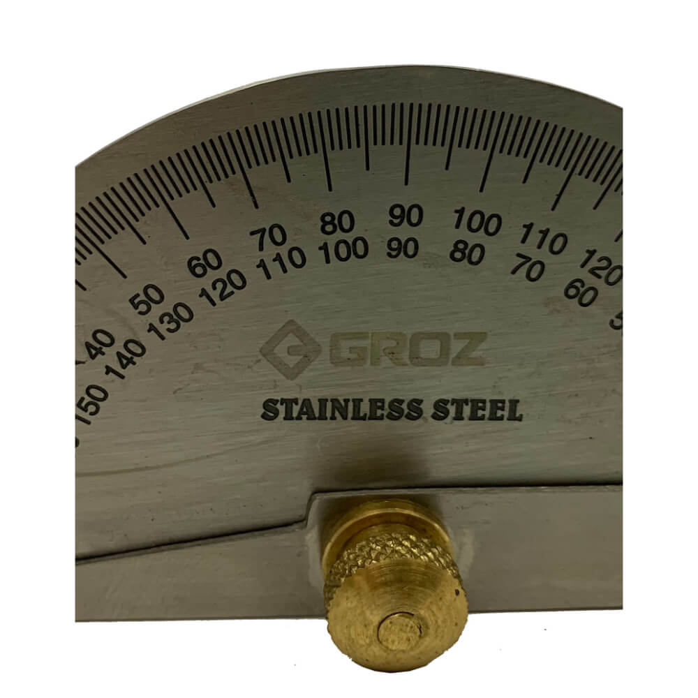 Calibrador de angulos a 180 grados 6 Pulgadas DP/6 Groz