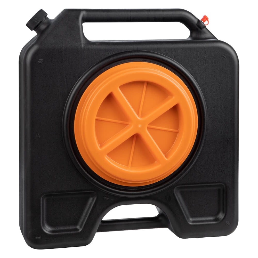 Contenedor para recolectar aceite portatil trabajo pesado 14 litros ODP/15 Groz