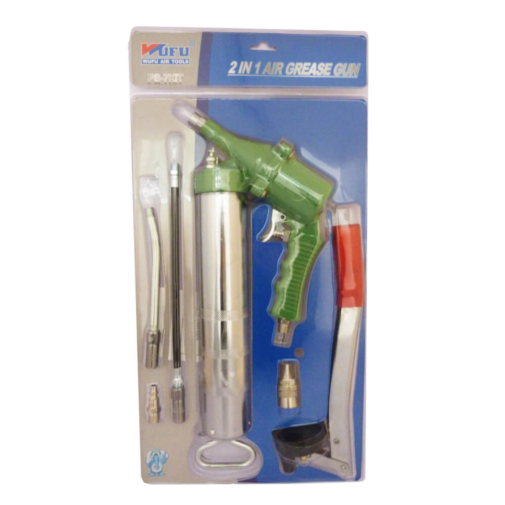 Engrasadora neumatica y manual con kit - 1libra ps-7kit MG Wufu