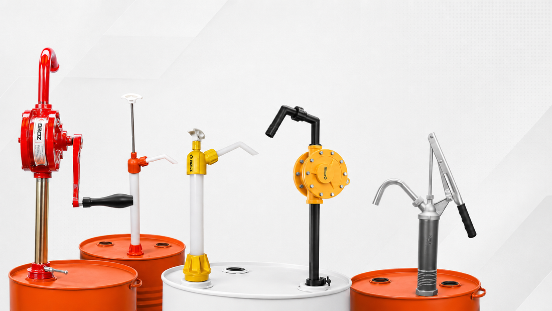 🛢️ ¿Cómo elegir correctamente una bomba manual para extraer líquidos?