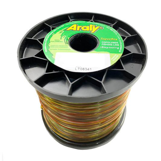 Rollo de nailon para pesca Multicolor Superflex Araty