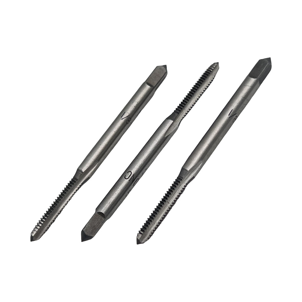 Juego de machuelos 3 piezas acero carbon NC MG Demax
