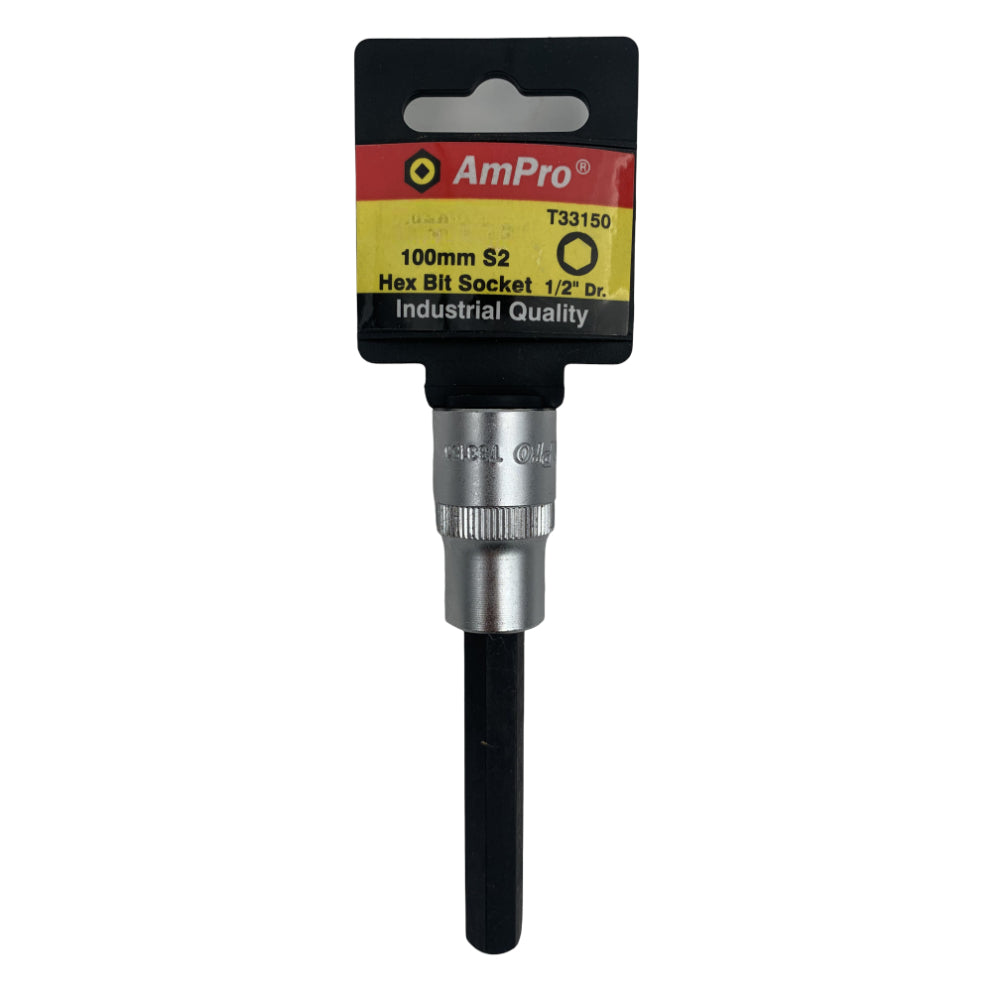 Copa hexagonal punta larga cuadrante 1/2" Ampro