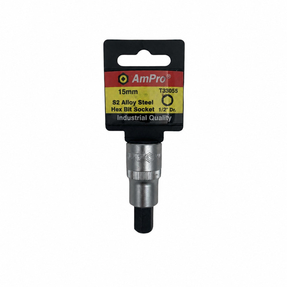 Copa hexagonal punta corta cuadrante 1/2" Ampro