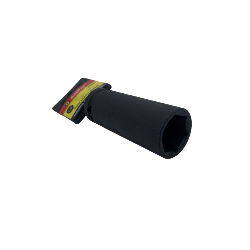 Copa de impacto larga milimetrica cuadrante 1/2" x 6 puntos Ampro