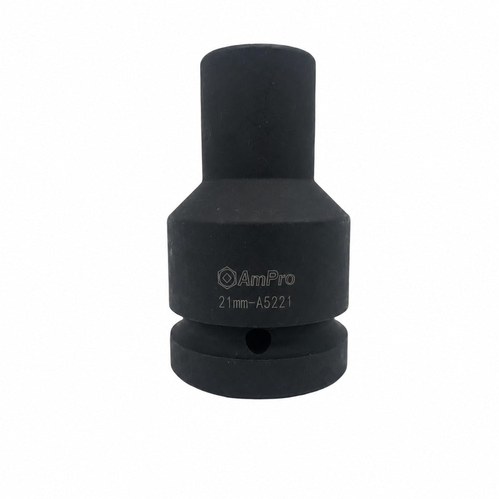 Copa de impacto larga milimetrica cuadrante 1" x 6 puntos Ampro