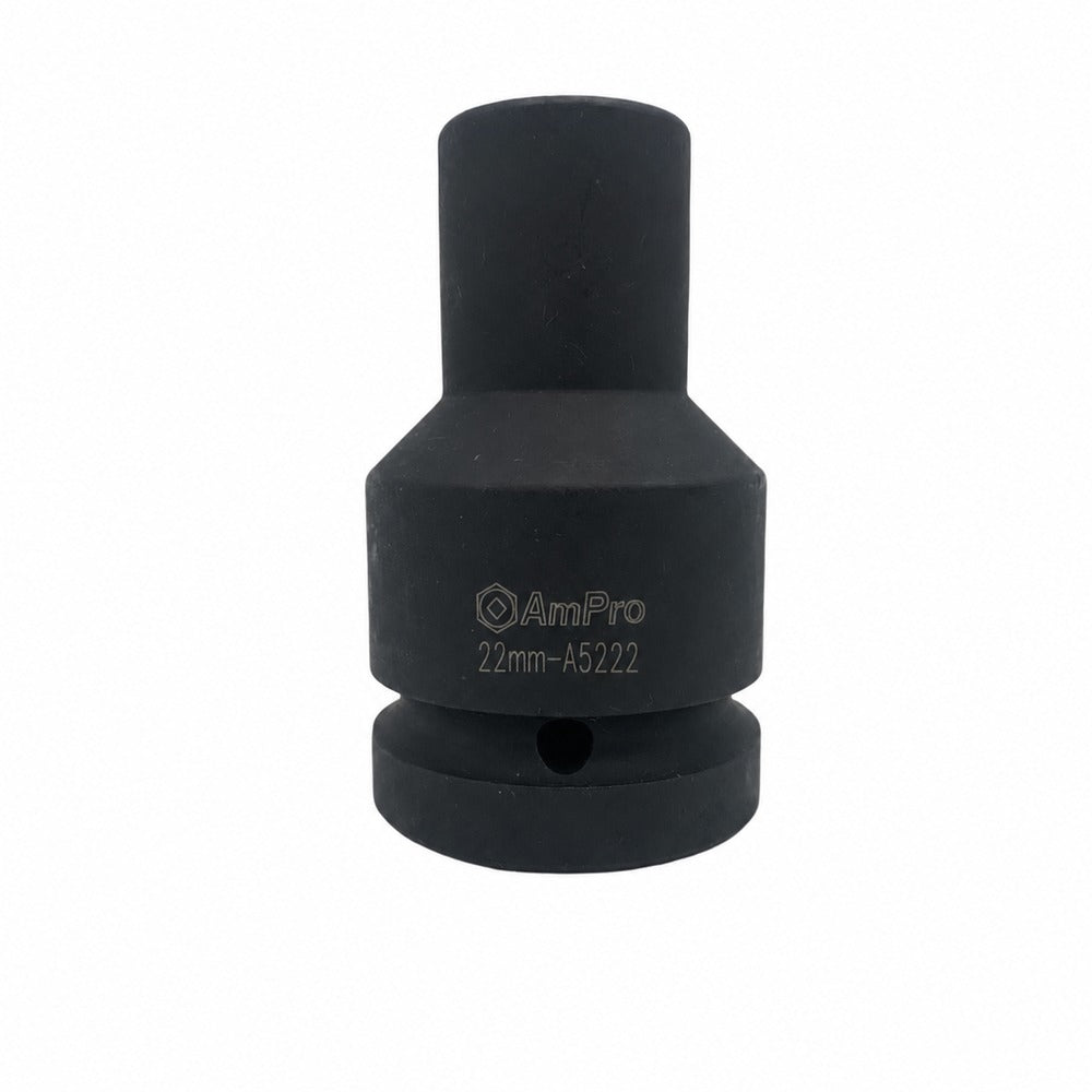Copa de impacto larga milimetrica cuadrante 1" x 6 puntos Ampro