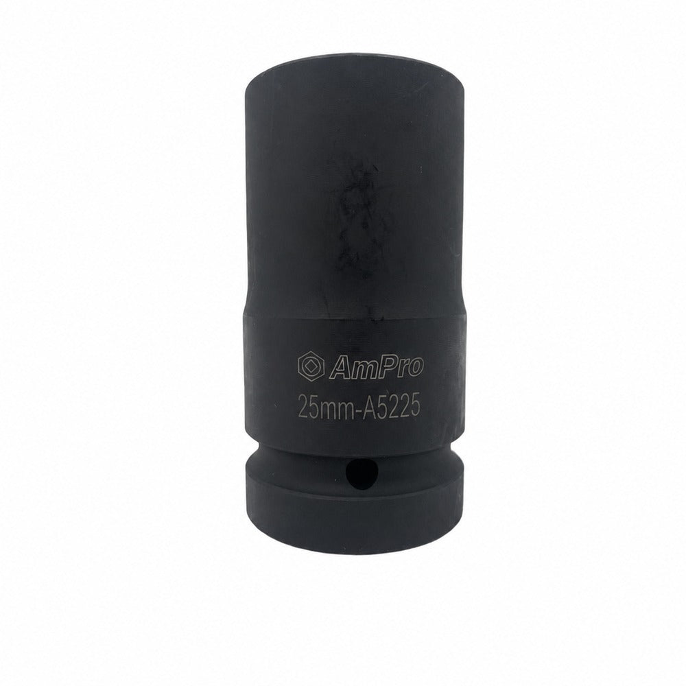 Copa de impacto larga milimetrica cuadrante 1" x 6 puntos Ampro
