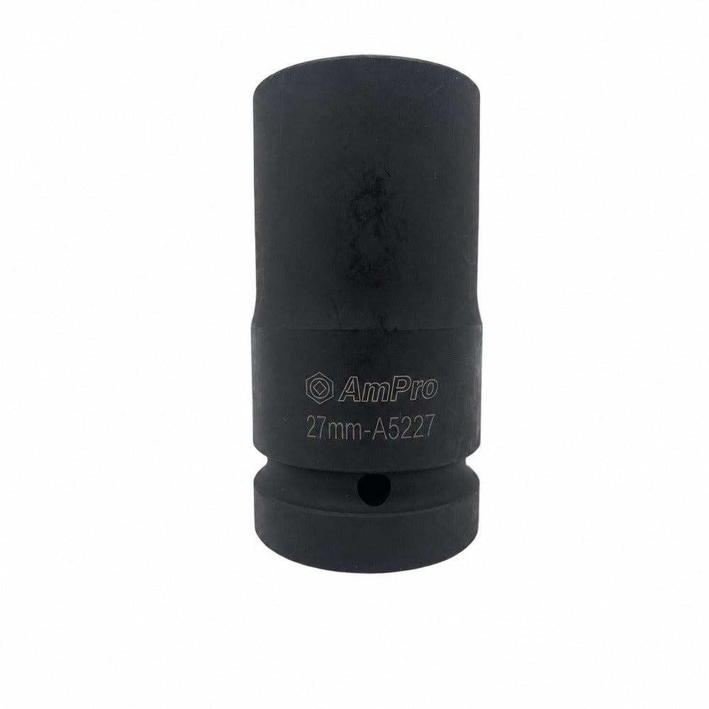 Copa de impacto larga milimetrica cuadrante 1" x 6 puntos Ampro