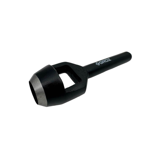 Sacabocado de golpe tipo puente Groz