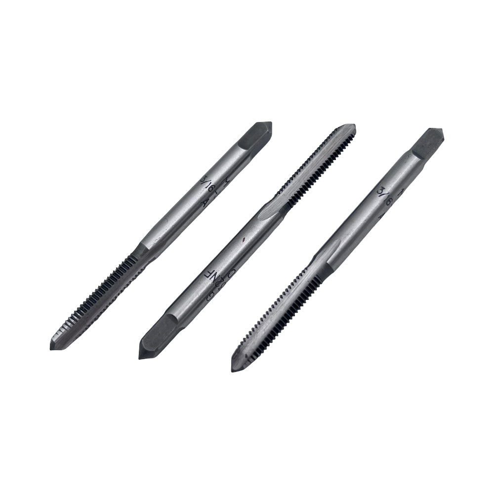Juego de machuelos 3 piezas acero carbon NF MG Demax