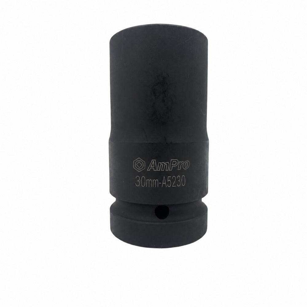 Copa de impacto larga milimetrica cuadrante 1" x 6 puntos Ampro