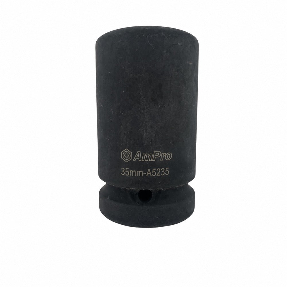 Copa de impacto larga milimetrica cuadrante 1" x 6 puntos Ampro