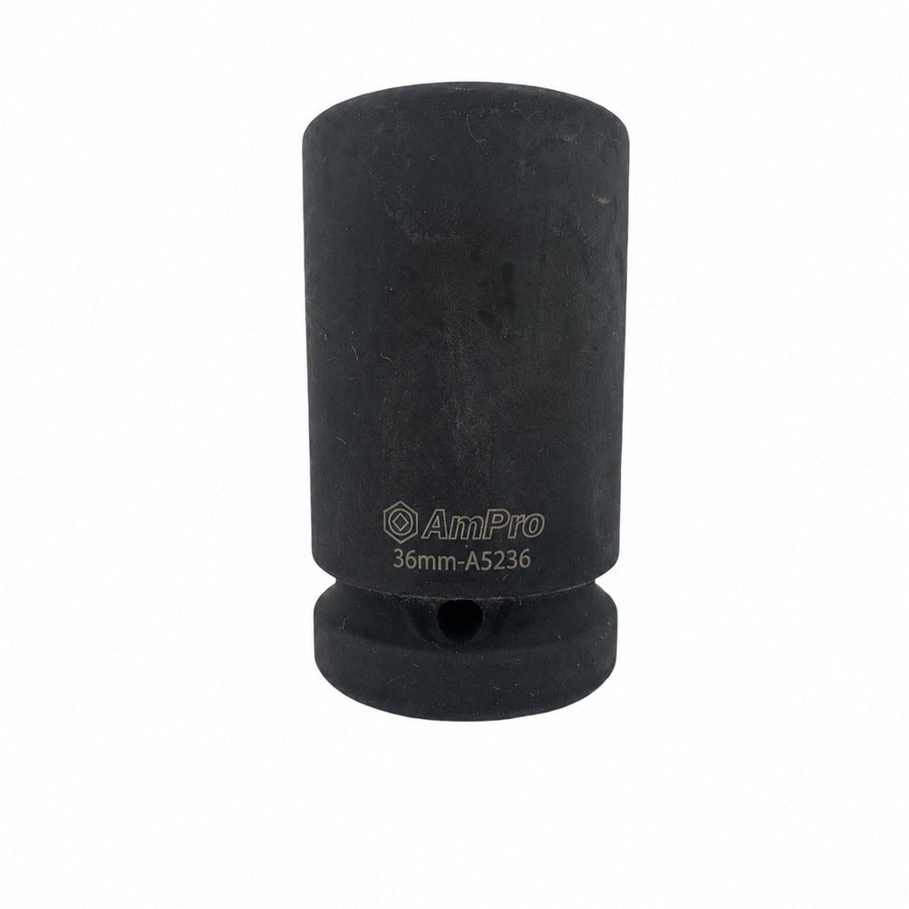 Copa de impacto larga milimetrica cuadrante 1" x 6 puntos Ampro