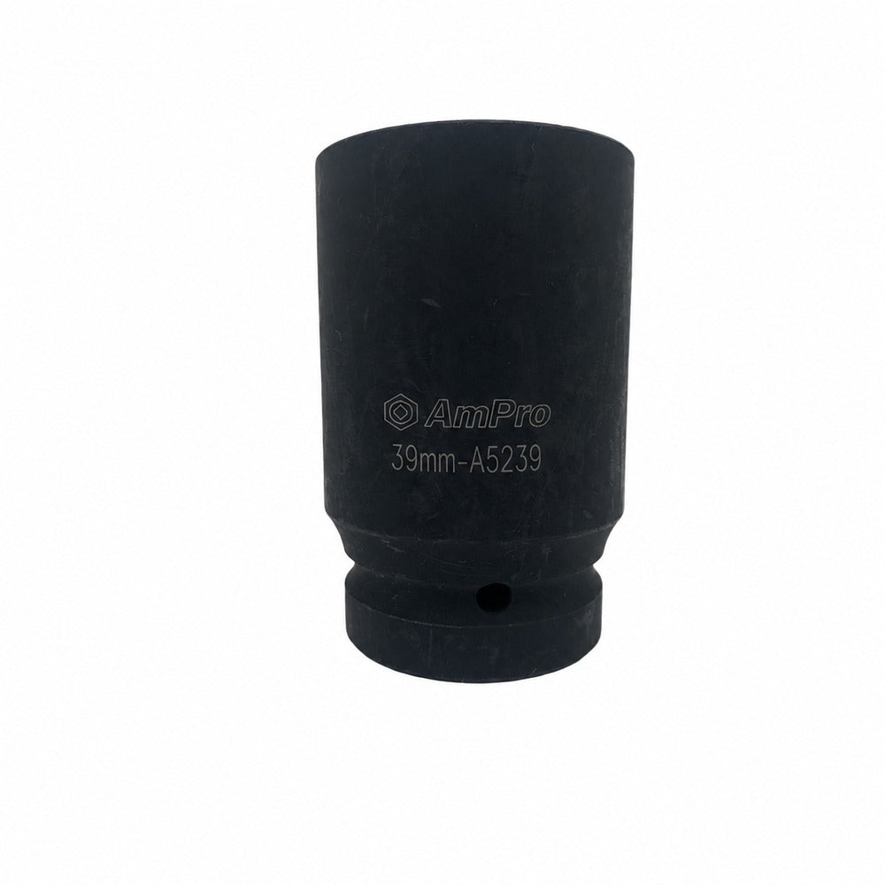 Copa de impacto larga milimetrica cuadrante 1" x 6 puntos Ampro