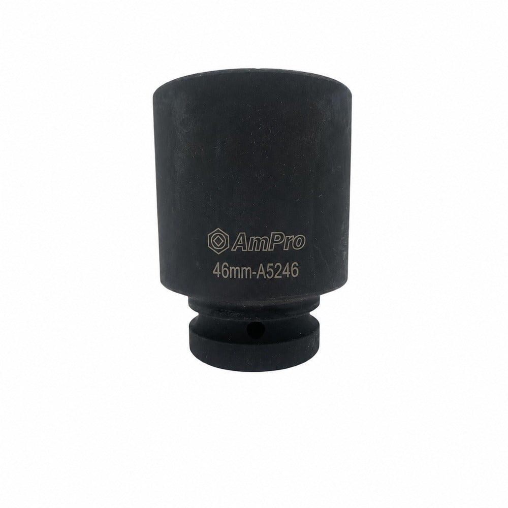 Copa de impacto larga milimetrica cuadrante 1" x 6 puntos Ampro