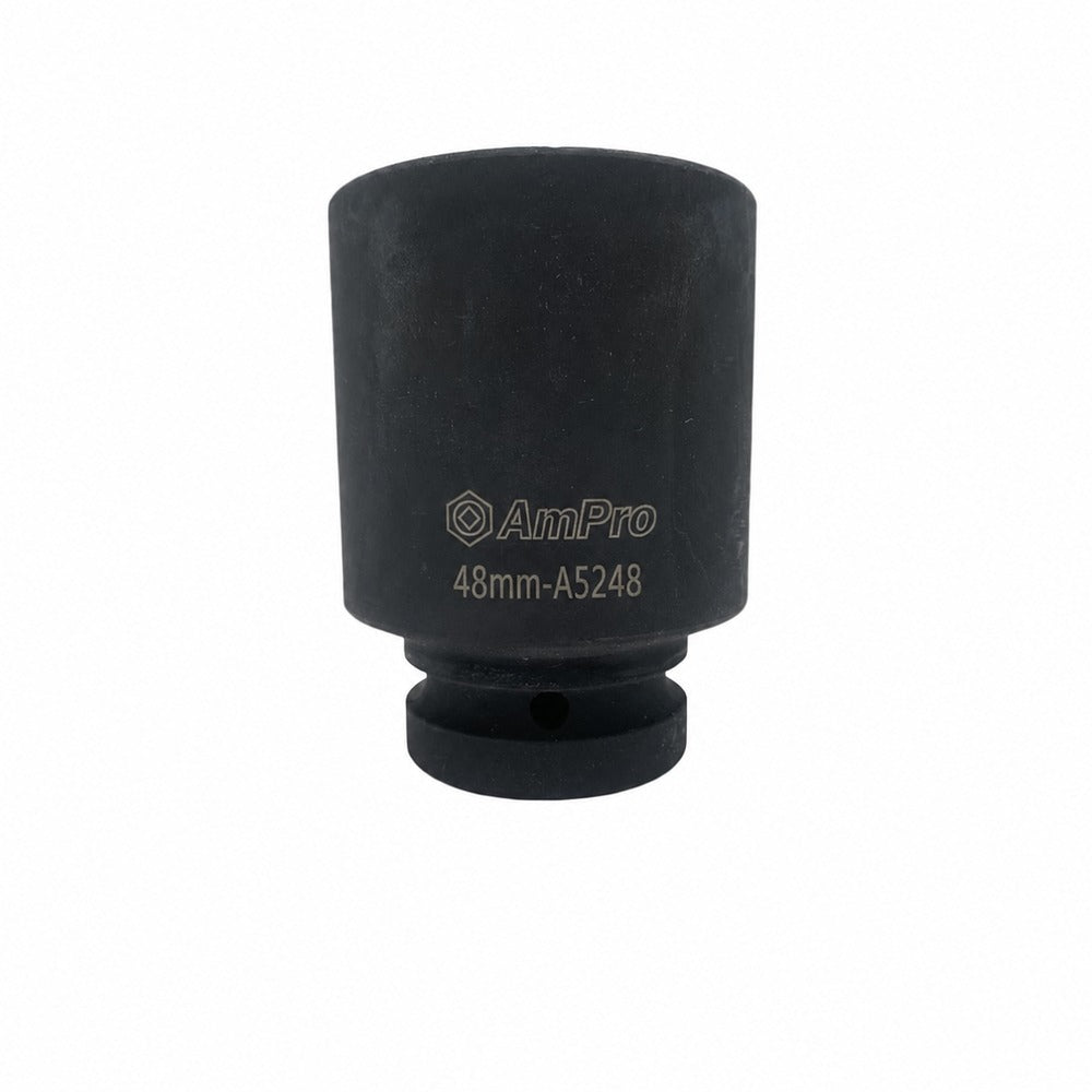 Copa de impacto larga milimetrica cuadrante 1" x 6 puntos Ampro