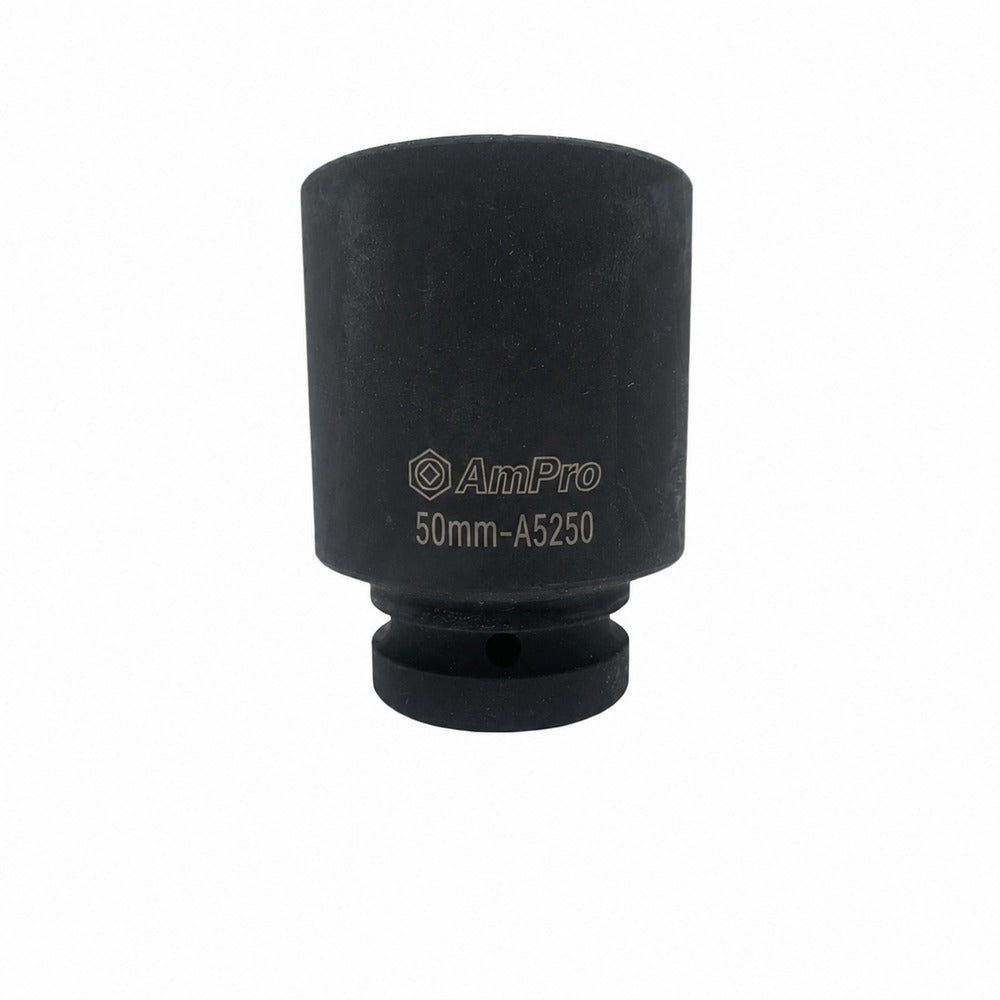 Copa de impacto larga milimetrica cuadrante 1" x 6 puntos Ampro