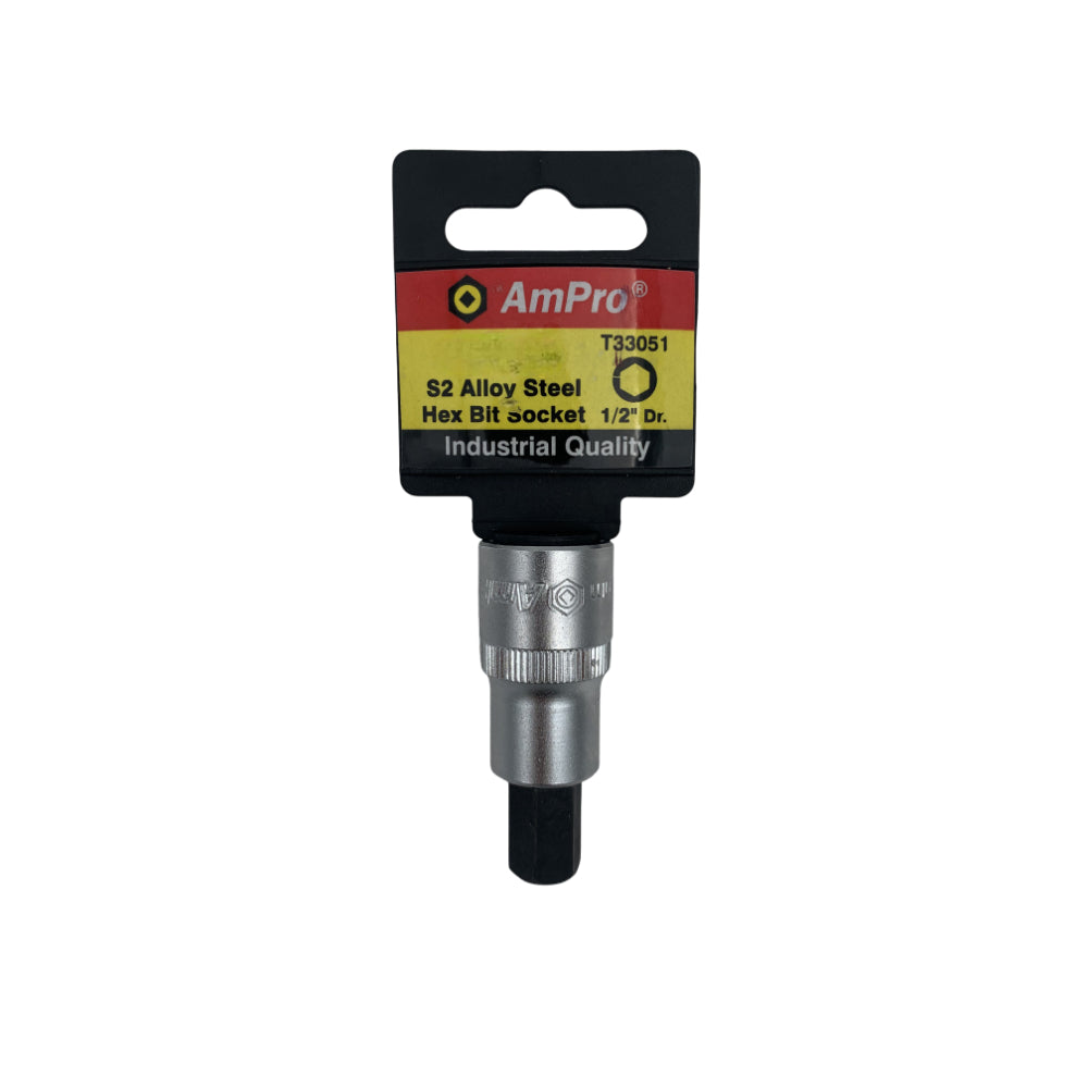 Copa hexagonal punta corta cuadrante 1/2" Ampro