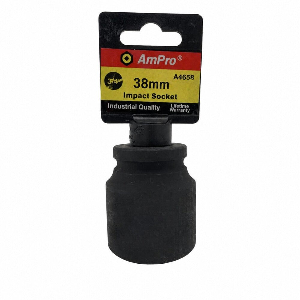 Copa de impacto corta milimetrica cuadrante 3/4" x 6 puntos Ampro