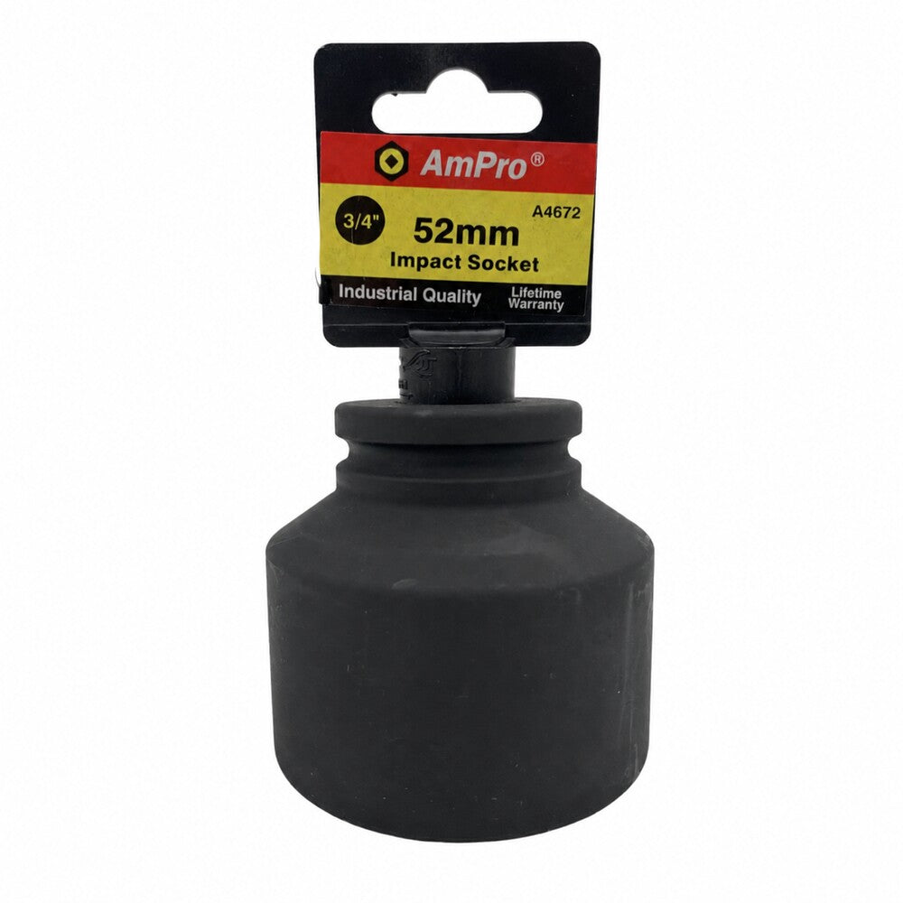 Copa de impacto corta milimetrica cuadrante 3/4" x 6 puntos Ampro