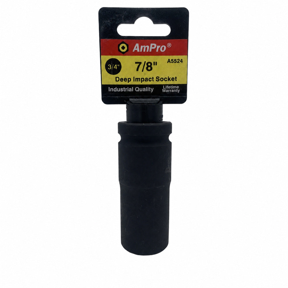 Copa de impacto larga pulgadas cuadrante 3/4" x 6 puntos Ampro