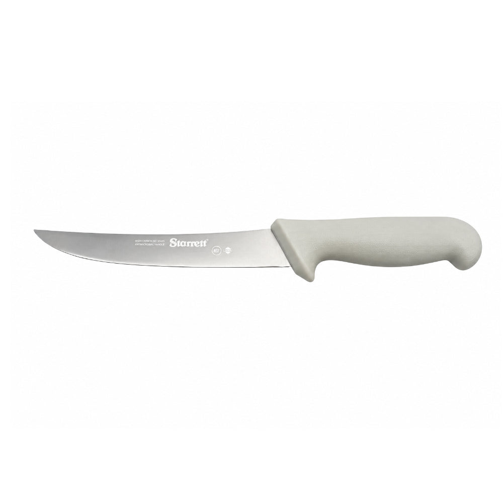 Cuchillo para Deshuese de Lámina Curva Estrecha Mango Blanco Starrett