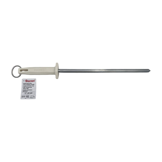 Chaira de acero estriada 12" (30 cm) mango Blanco BKW407-12 Starrett