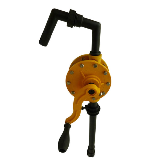 Bomba rotativa plastica manual fluidos a base agua, acidos PRP/01 Groz