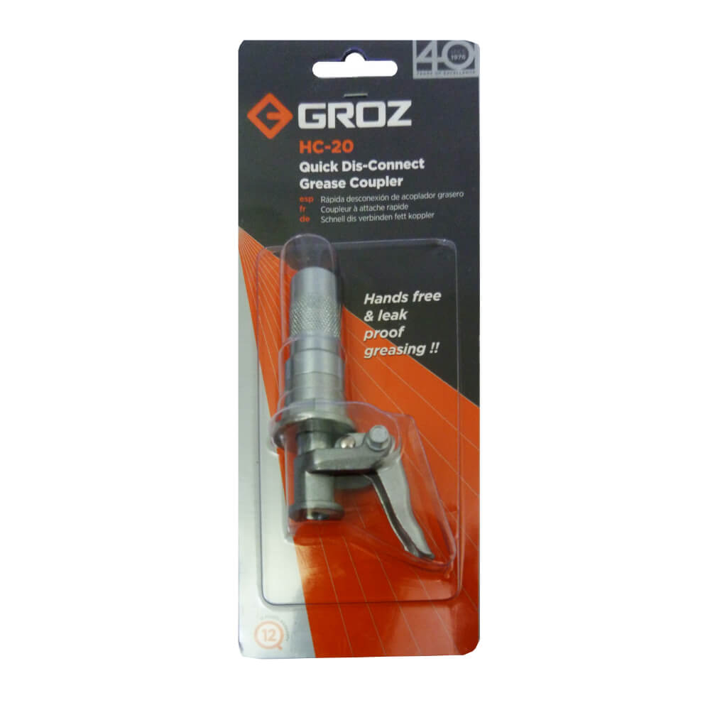 Boquilla con gatillo para engrasadora HC/20/3/N Groz
