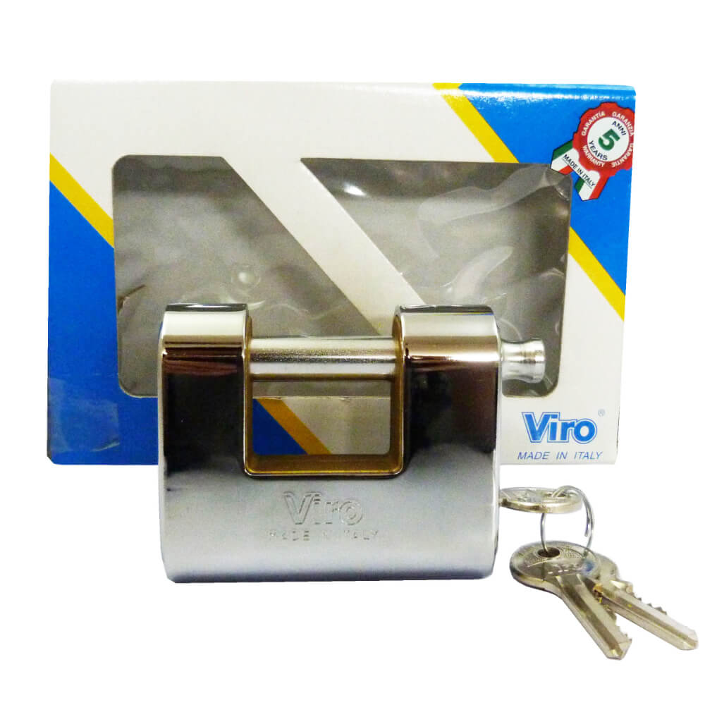 Candado acorazado anticizalla acero templado Viro
