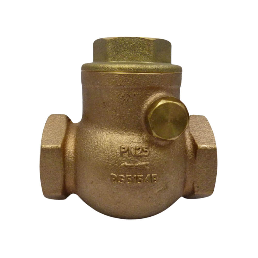 Cheque horizontal pesado agua, vapor, aceite, aire Pegler
