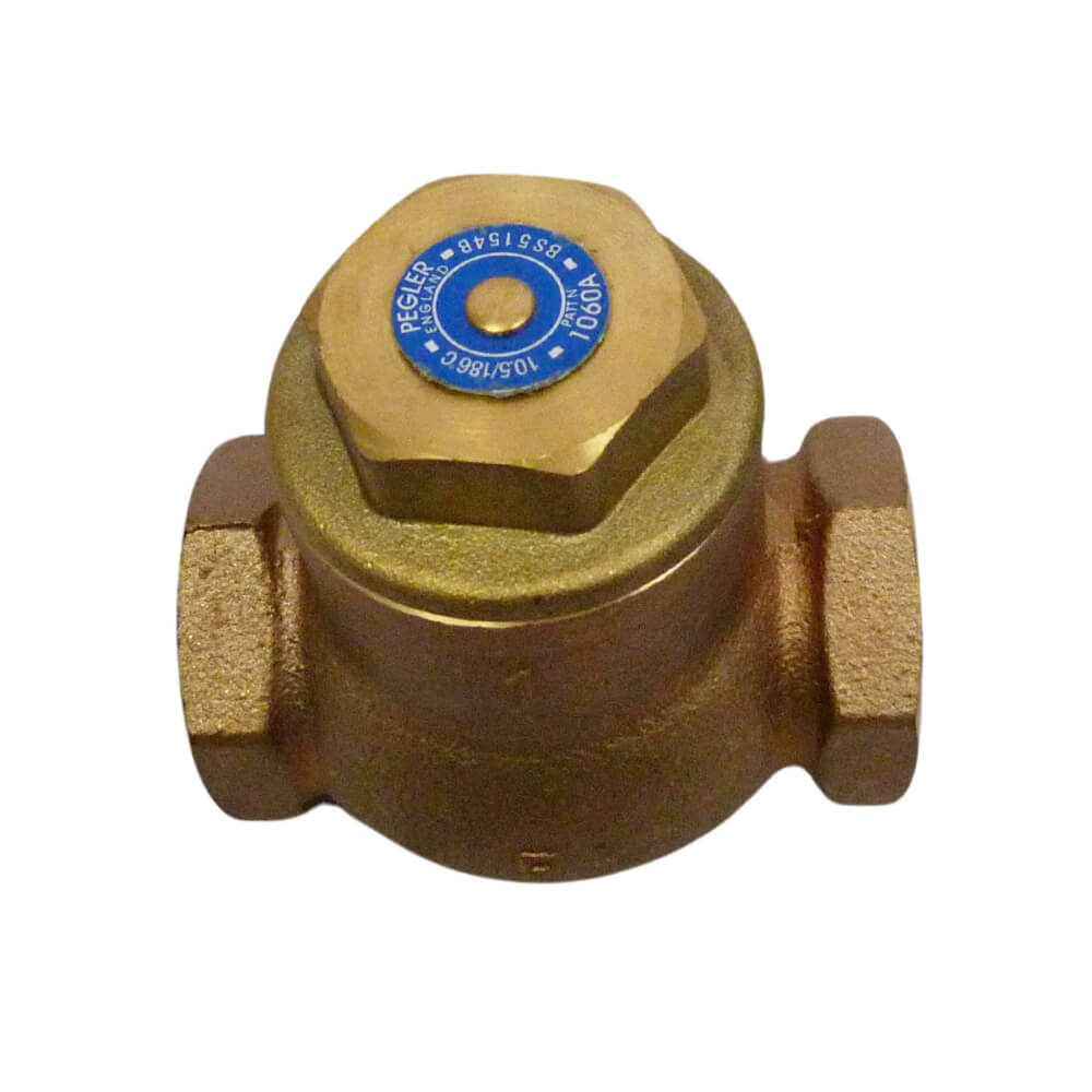 Cheque horizontal pesado agua, vapor, aceite, aire Pegler