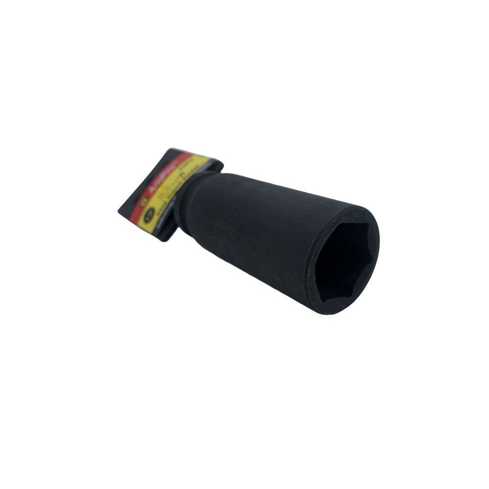 Copa de impacto larga milimetrica cuadrante 1/2" x 6 puntos Ampro