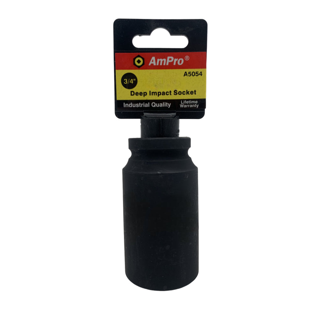 Copa de impacto larga milimetrica cuadrante 3/4" x 6 puntos Ampro