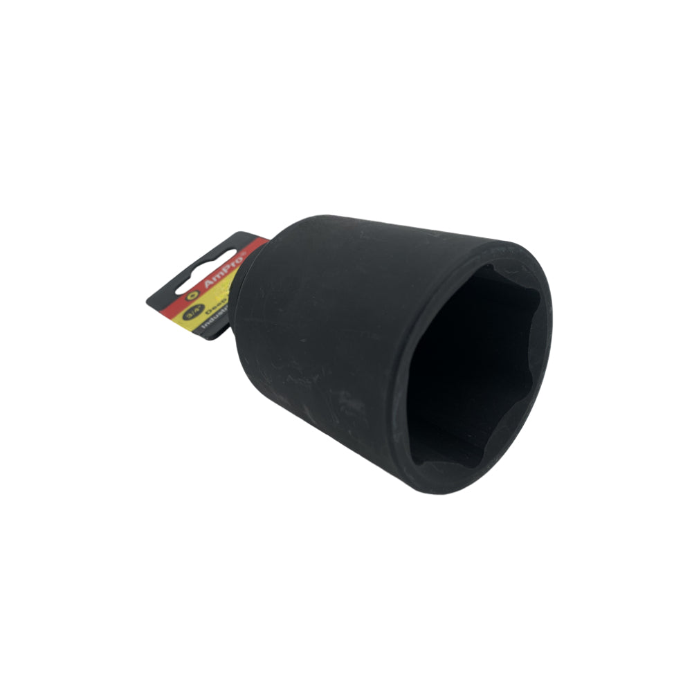 Copa de impacto larga milimetrica cuadrante 3/4" x 6 puntos Ampro