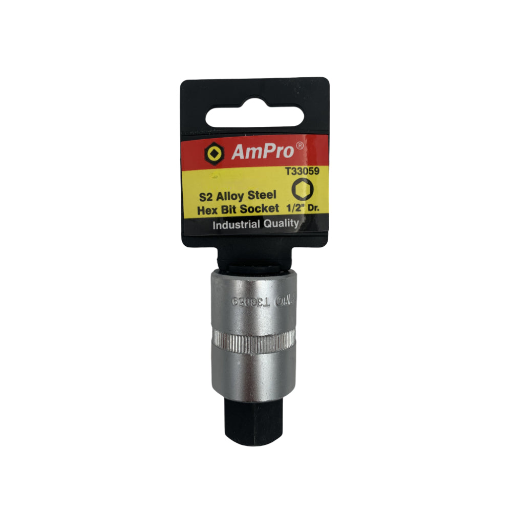 Copa hexagonal punta corta cuadrante 1/2" Ampro