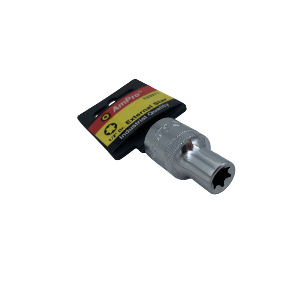 Copa torx hembra cuadrante 1/2" Ampro