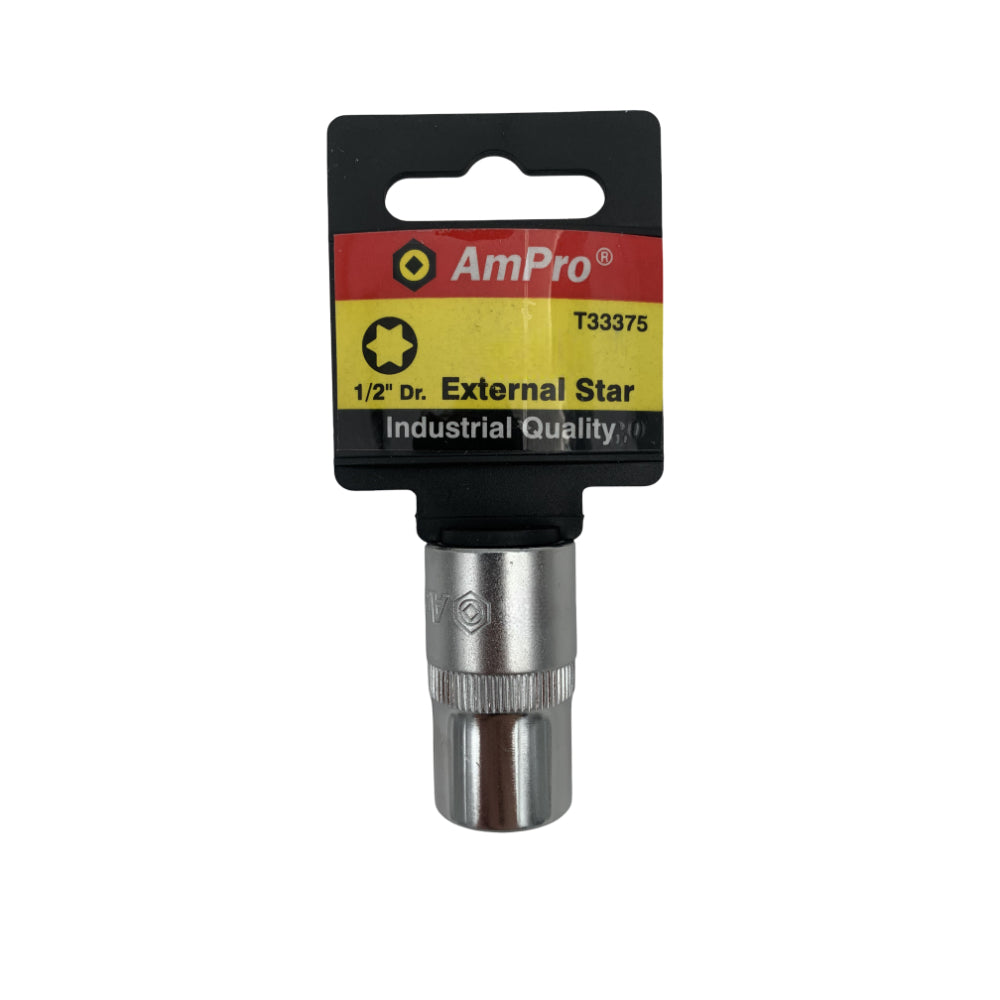 Copa torx hembra cuadrante 1/2" Ampro