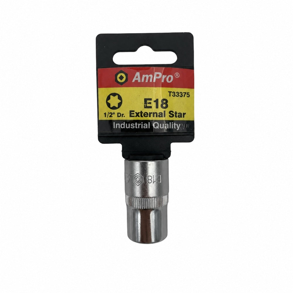 Copa torx hembra cuadrante 1/2" Ampro