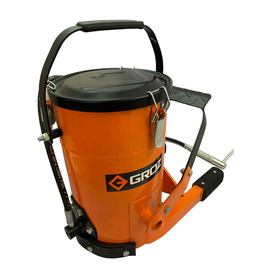Engrasadora de pedal con manija 22 libras FOP/10A Groz