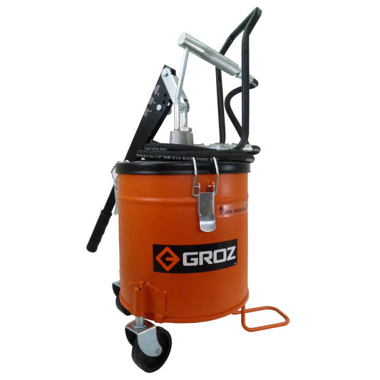 Engrasadora manual 13 libras con ruedas VGP/6 Groz